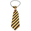 Unconditional Love Big Dog Neck Tie Striped Orange UN751533
